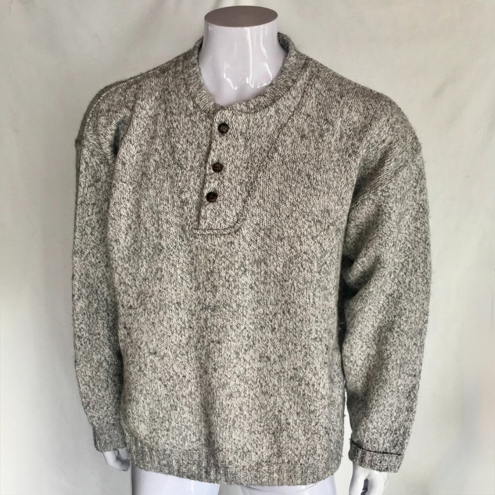 Lineage Cotton and Wool Sweater